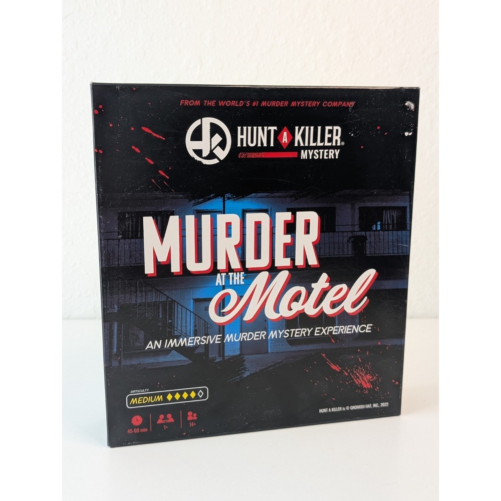 Hunt A Killer Murder at The Motel Mystery Game Complete
